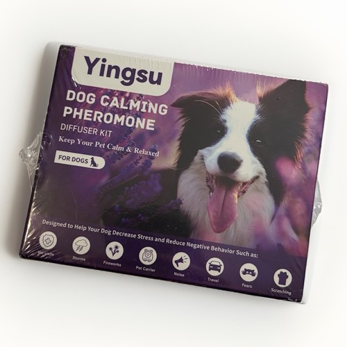 New dog calming pheromone - new,